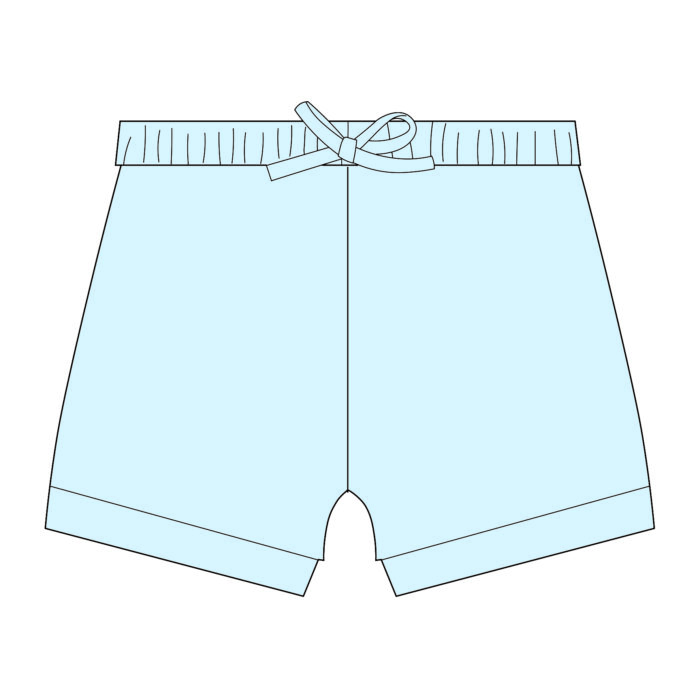 Kid Boys Simple Bow Tie Shorts