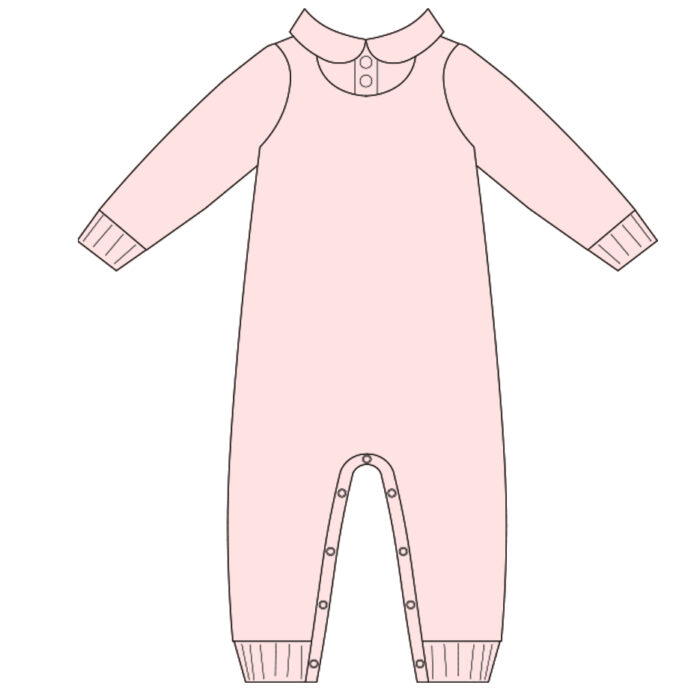 Custom Long-sleeved baby bodysuit