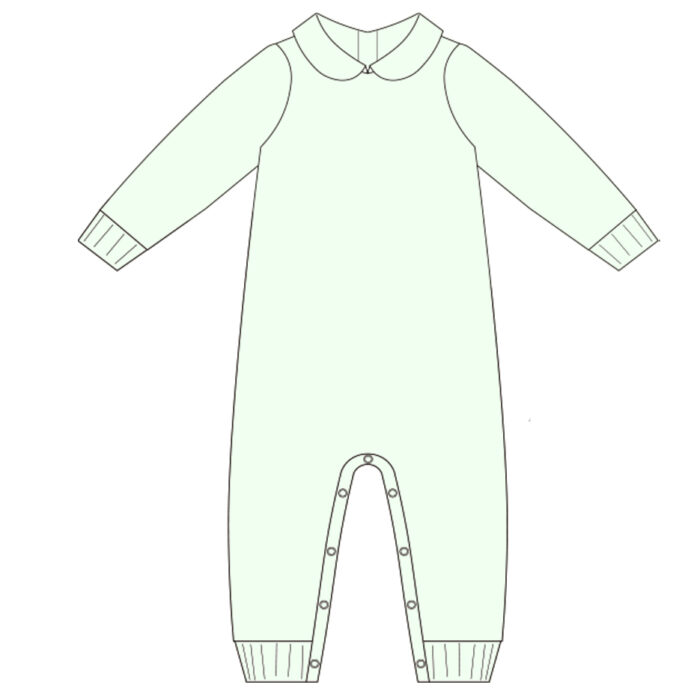 Custom Long-sleeved baby bodysuit