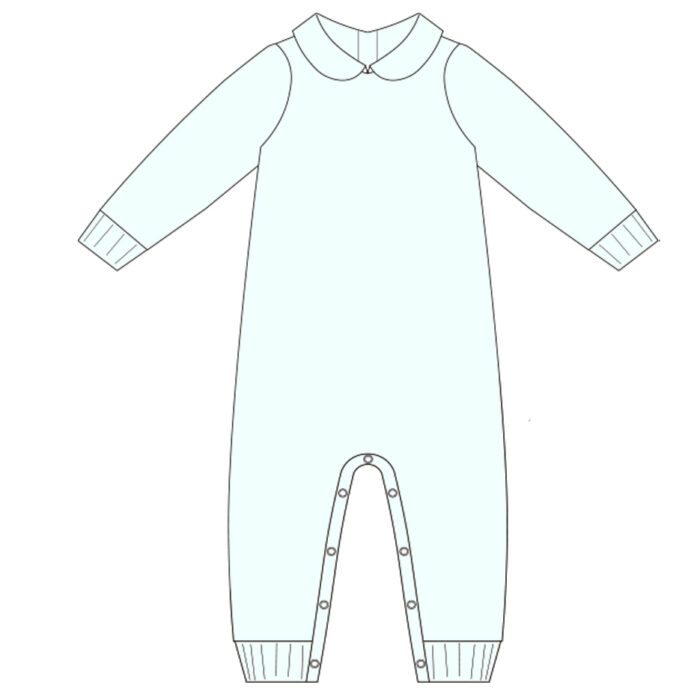 Custom Long-sleeved baby bodysuit