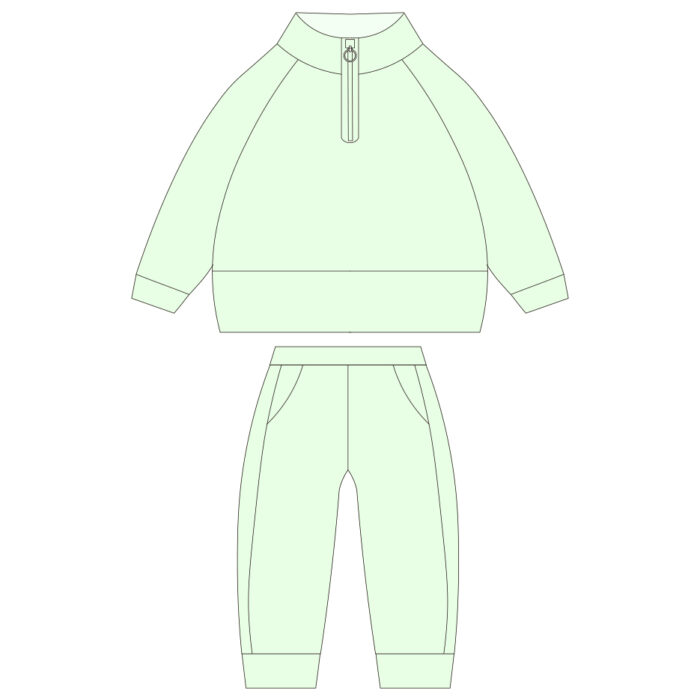 Kids Tracksuit 2 Pieces Set