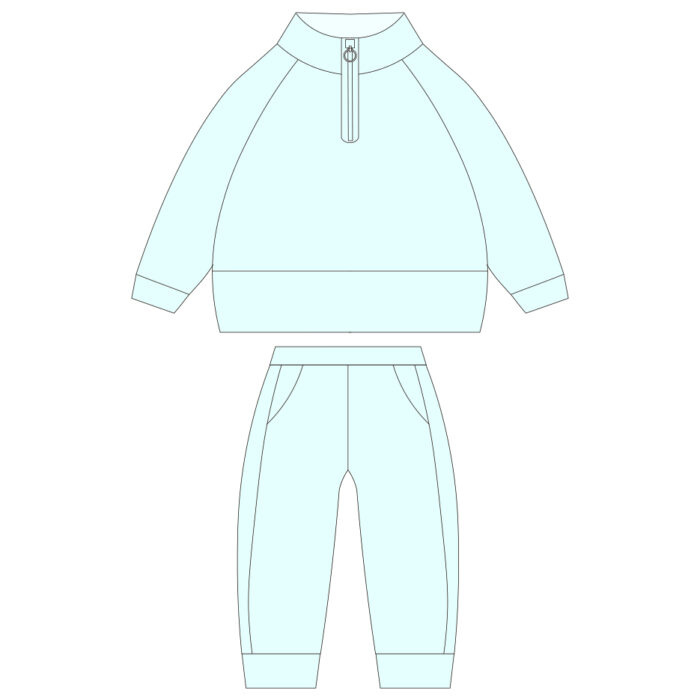 Kids Tracksuit 2 Pieces Set