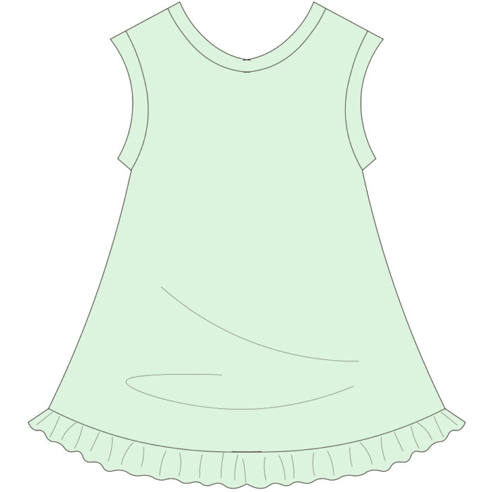 Custom Sleeveless Toddler Girl Dress