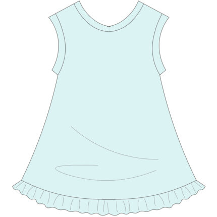 Custom Sleeveless Toddler Girl Dress