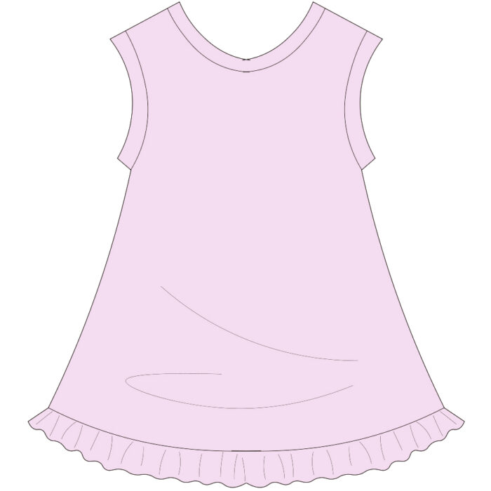Custom Sleeveless Toddler Girl Dress