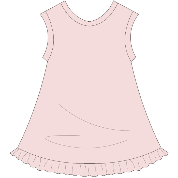 Custom Sleeveless Toddler Girl Dress