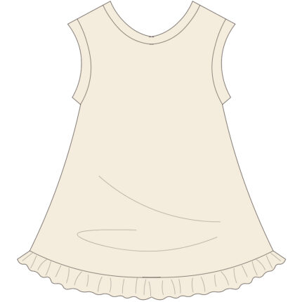 Custom Sleeveless Toddler Girl Dress