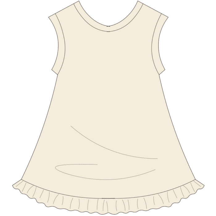 Custom Sleeveless Toddler Girl Dress