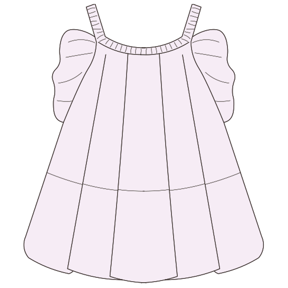 B2B Wholesale Baby Girl Bow Dress