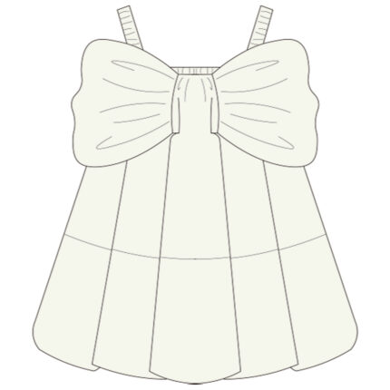 B2B Wholesale Baby Girl Bow Dress