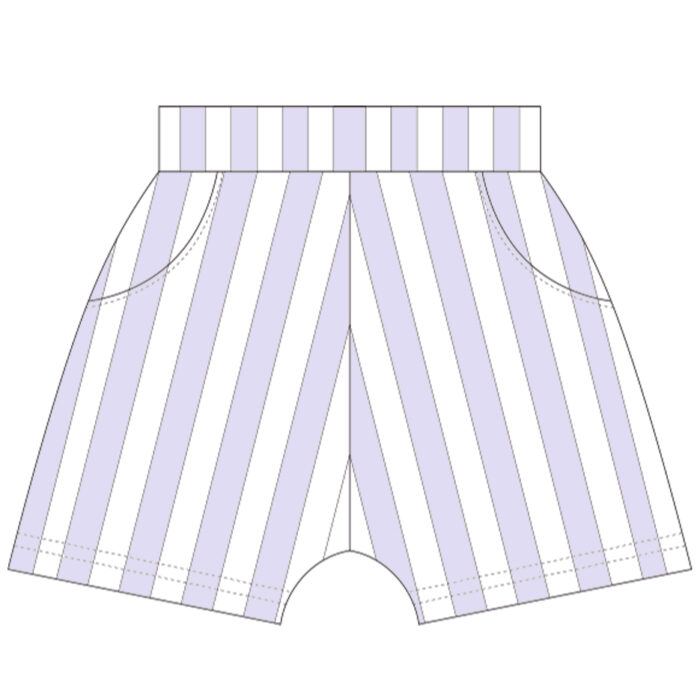 Custom Kids’ Striped Shorts