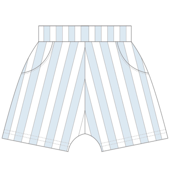 Custom Kids’ Striped Shorts