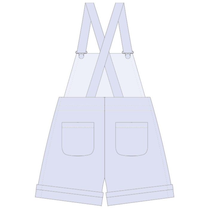 Custom Baby Short Overalls