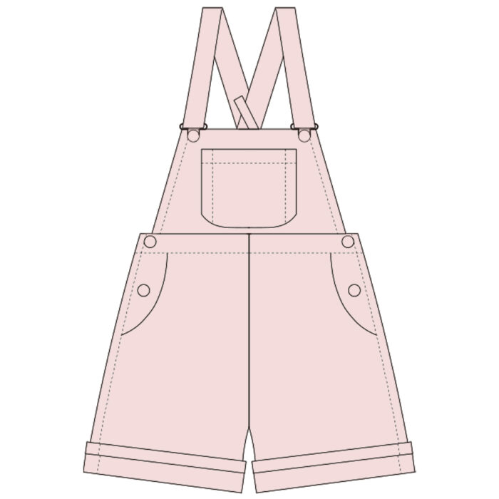 Custom Baby Short Overalls