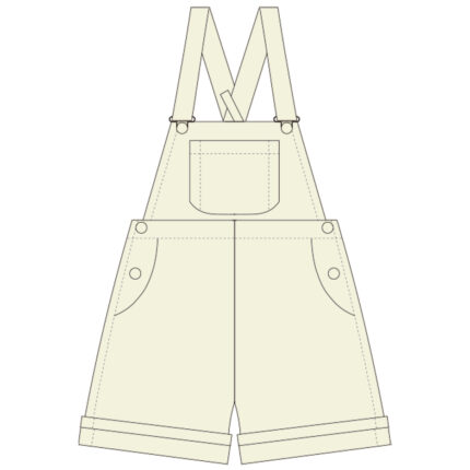 Custom Baby Short Overalls
