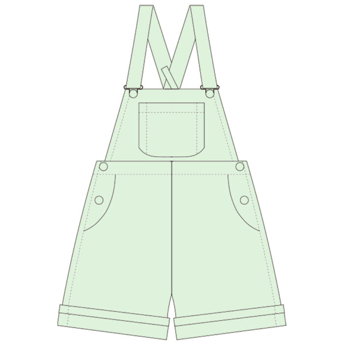 Custom Baby Short Overalls