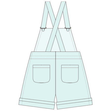 Custom Baby Short Overalls