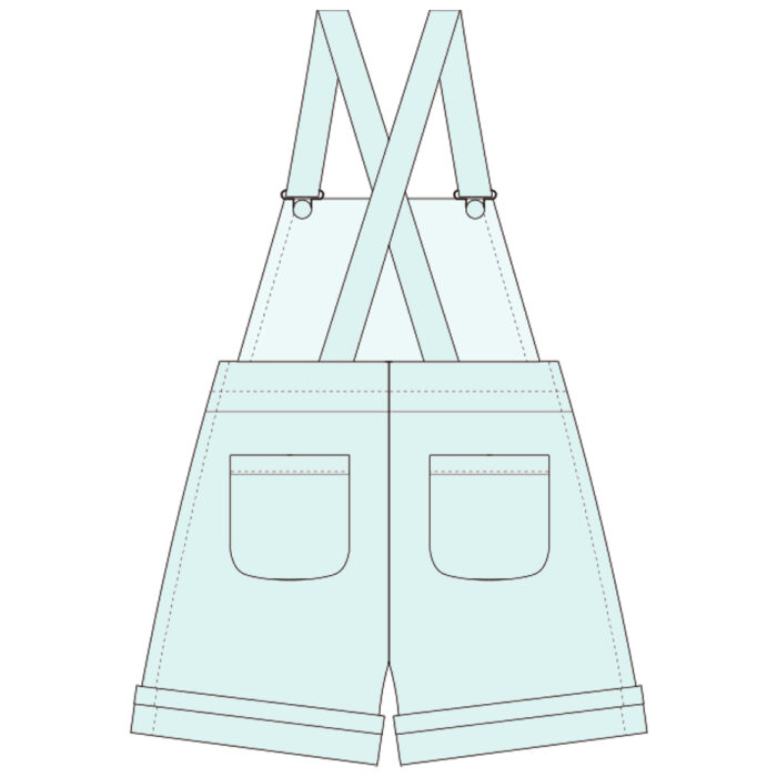 Custom Baby Short Overalls