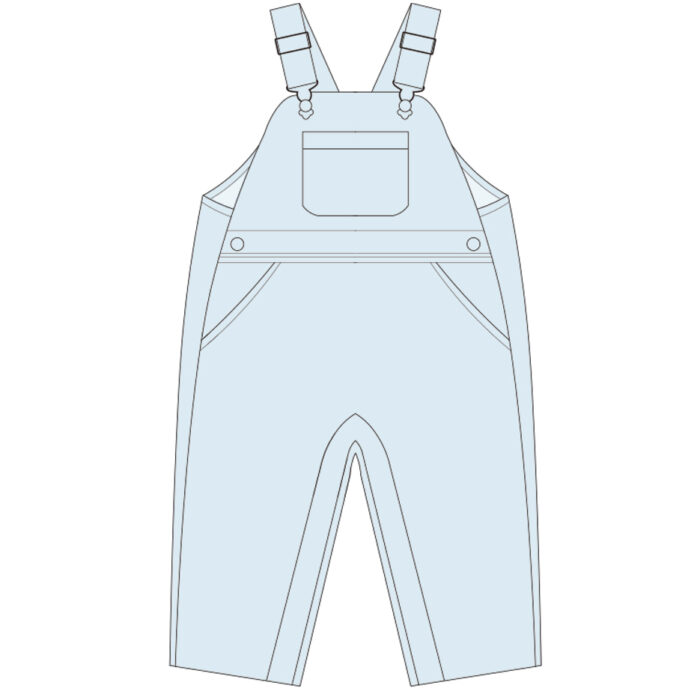 Custom Children's Corduroy Overalls