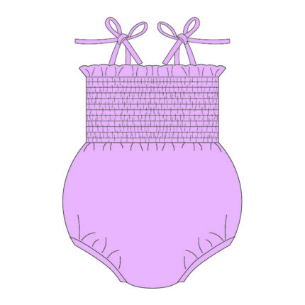 Baby Girl's Custom Smocked Romper