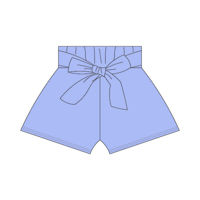 Kid Girls’ Bow-Tie Waist Shorts