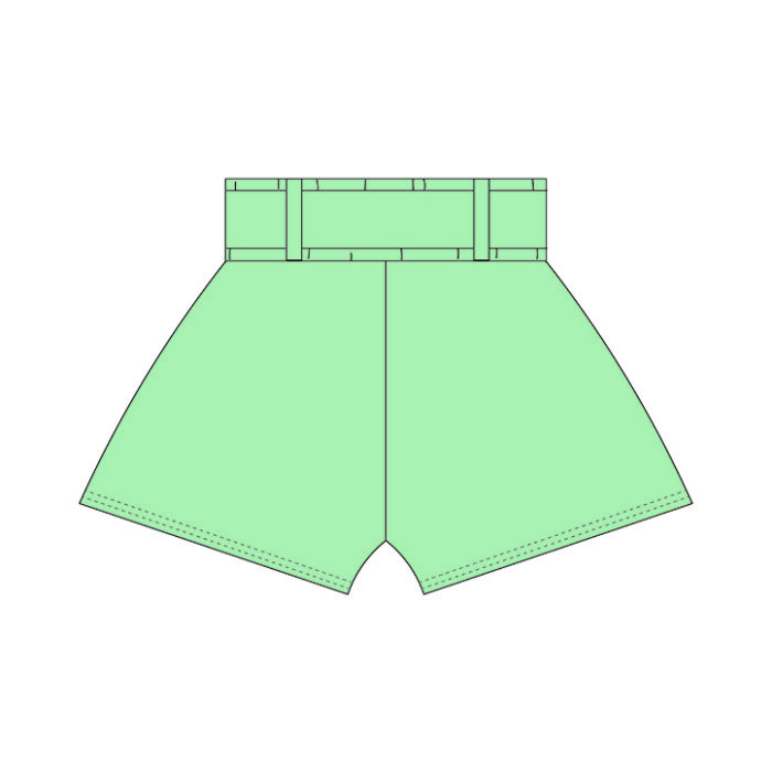 Kid Girls’ Bow-Tie Waist Shorts