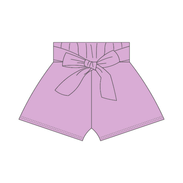 Kid Girls’ Bow-Tie Waist Shorts
