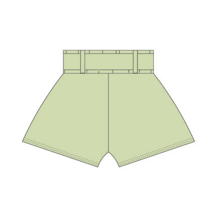 Kid Girls’ Bow-Tie Waist Shorts