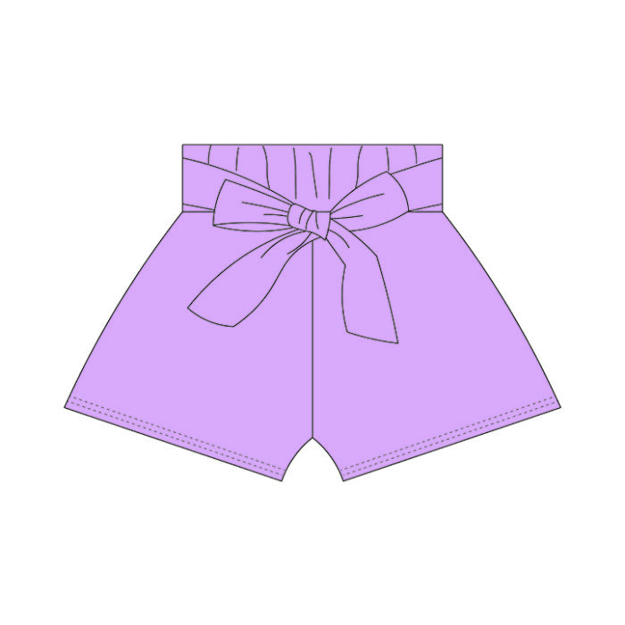 Kid Girls’ Bow-Tie Waist Shorts
