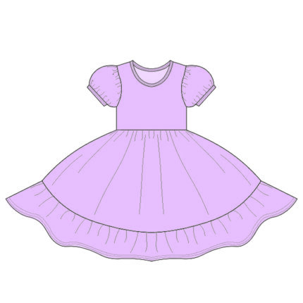 Kid Girls' Mermaid Twirl Dresses