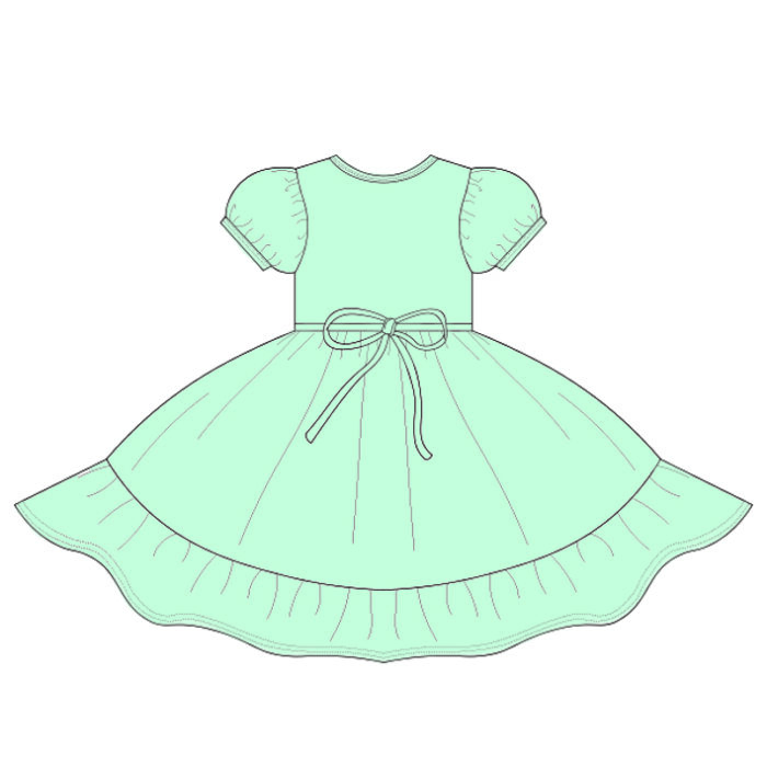 Kid Girls' Mermaid Twirl Dresses