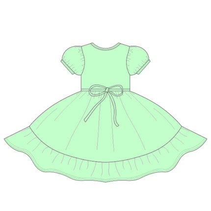 Kid Girls' Mermaid Twirl Dresses