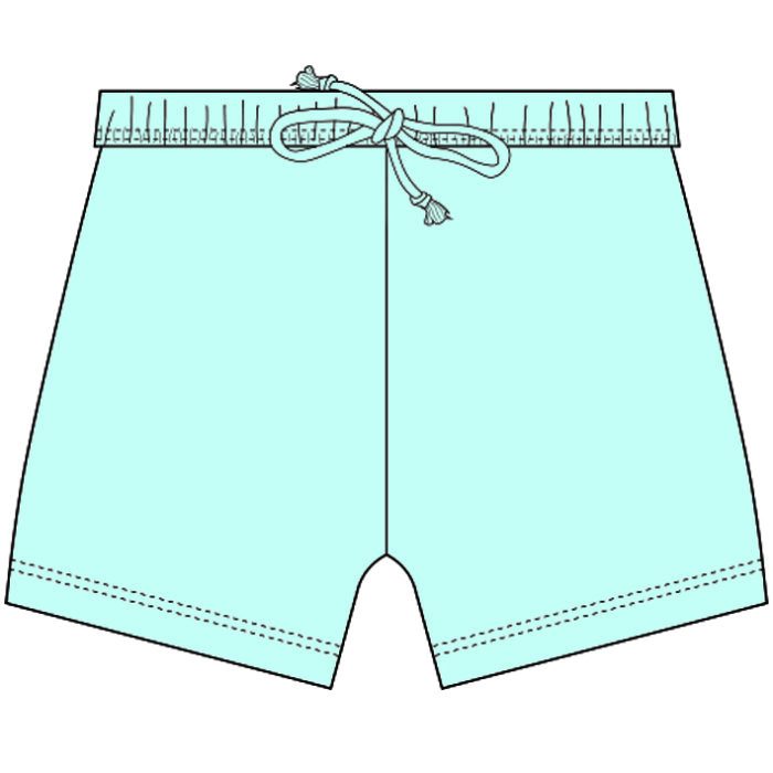 Kids Customized Drawstring Summer Shorts