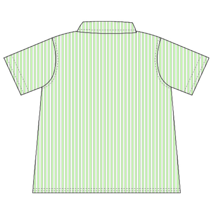 Kids Boys Summer Cotton Striped Shirts with Pocket