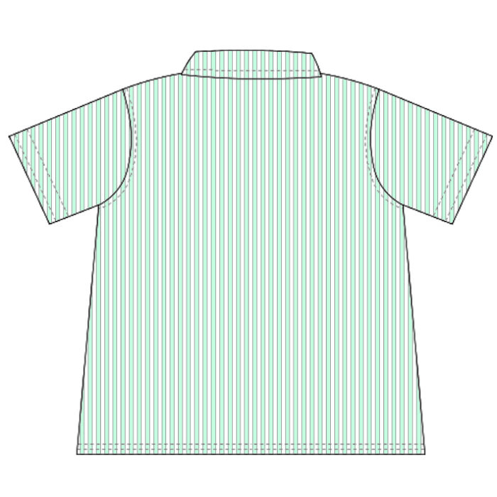 Kids Boys Summer Cotton Striped Shirts with Pocket