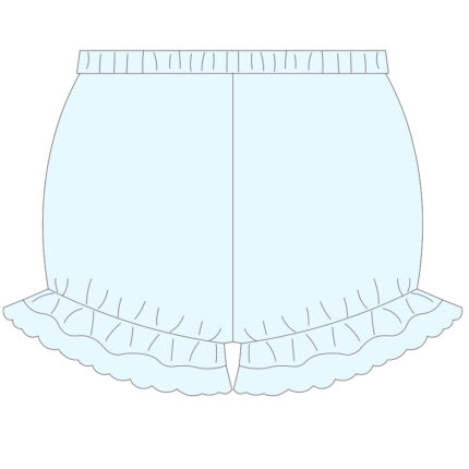 Baby Double Lace Bloomers