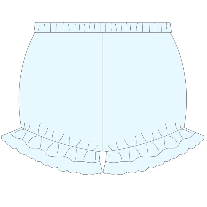Baby Double Lace Bloomers