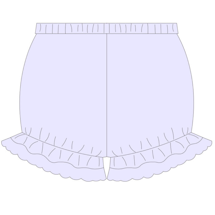 Baby Double Lace Bloomers