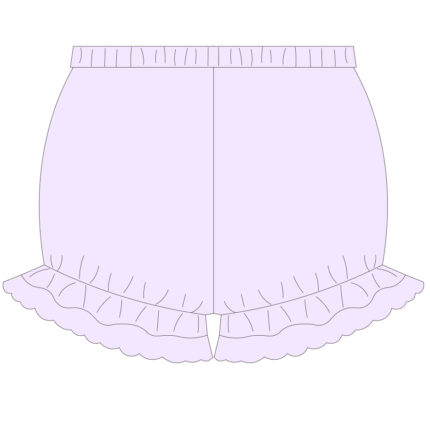 Baby Double Lace Bloomers