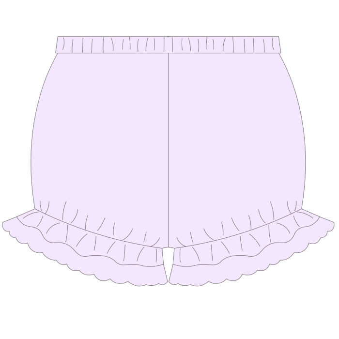 Baby Double Lace Bloomers