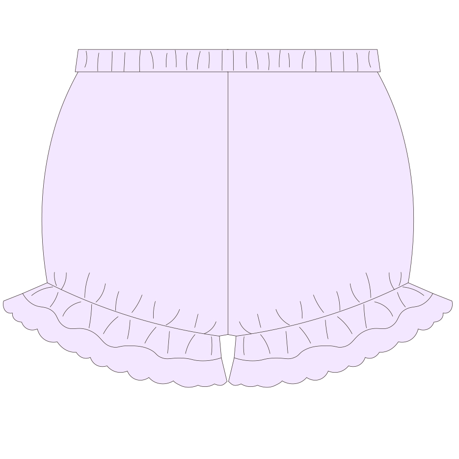 Baby Double Lace Bloomers