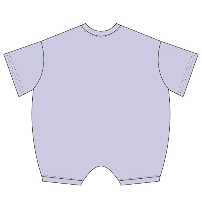 Short Sleeve Loose Fit Baby Jumpsuits