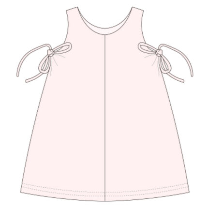 Custom Solid Corduroy Pinafore Dress | Delpnana
