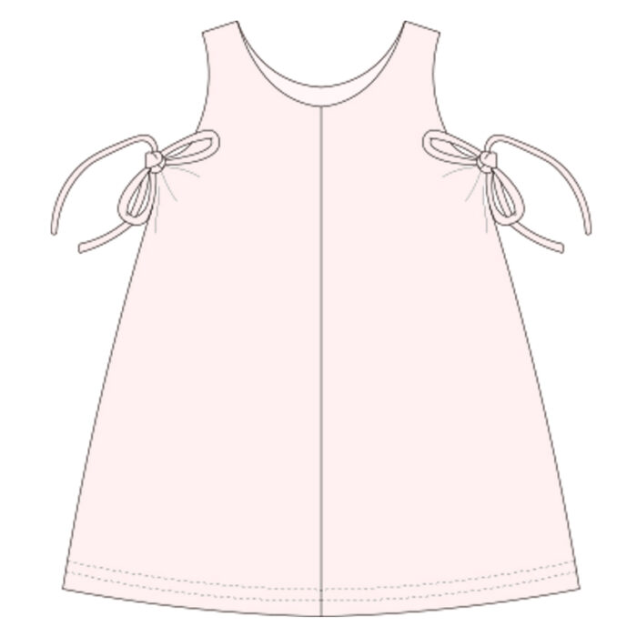 Custom Solid Corduroy Pinafore Dress | Delpnana