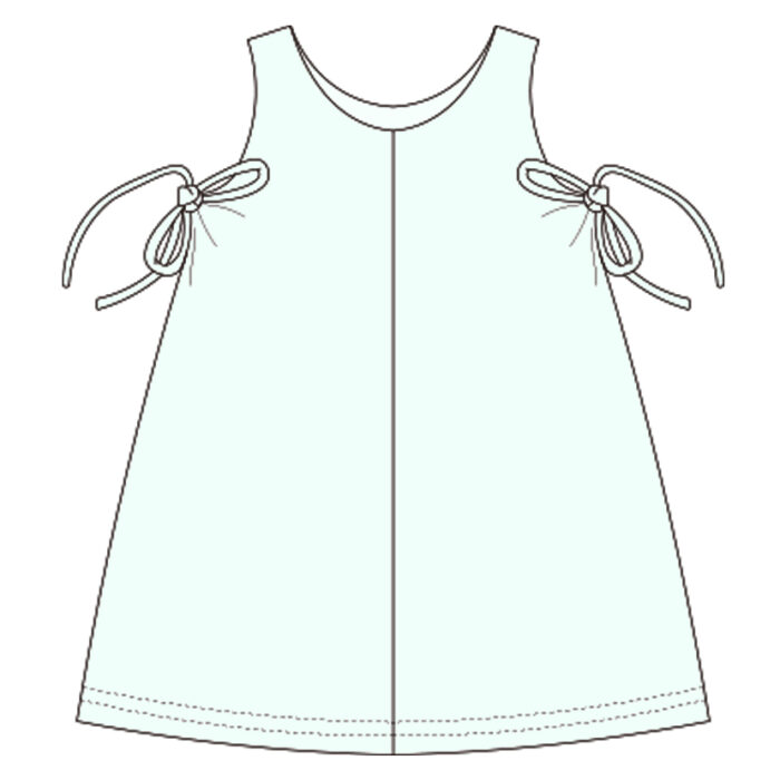 Custom Solid Corduroy Pinafore Dress | Delpnana