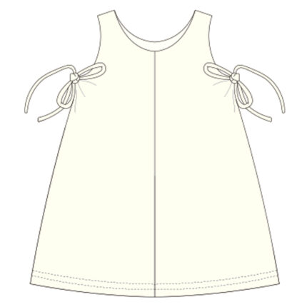 Custom Solid Corduroy Pinafore Dress | Delpnana