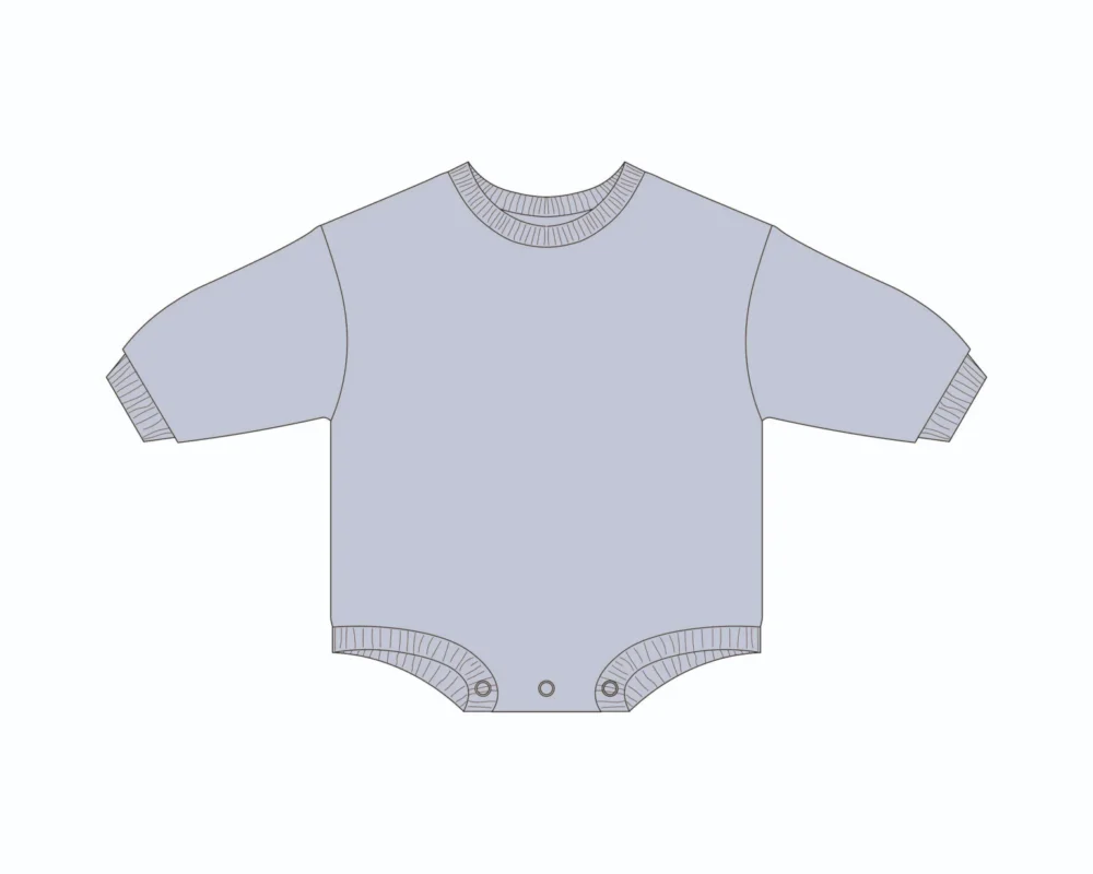 baby rompers with snap button
