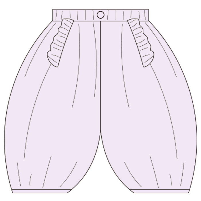 Custom made Kids Polka Dot Bloomers