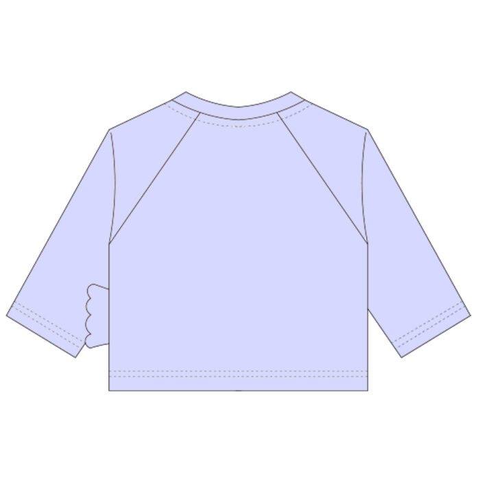 Children's top with button closure | Delpnana