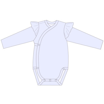 Baby Ribbed Soft Neutral Long Sleeve Romper